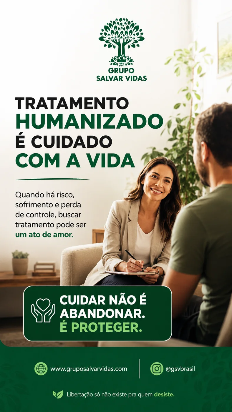 Grupo Salvar Vidas São Paulo SEO dependência química alcoolismo saúde mental 7