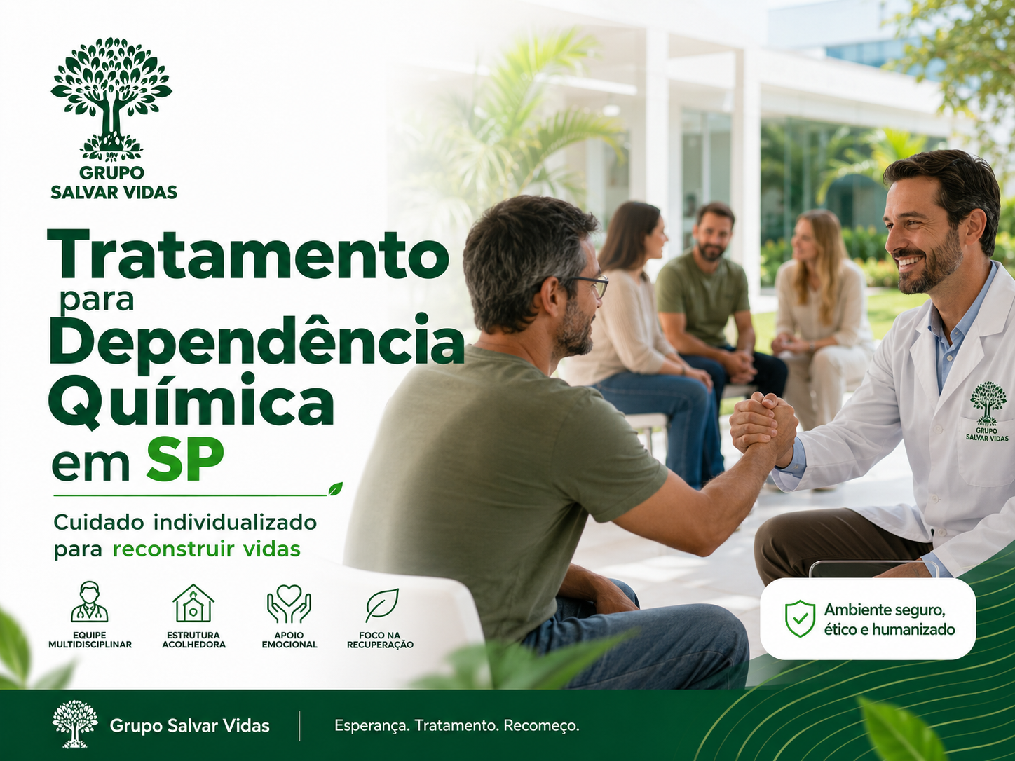 Tratamento para dependência química em São Paulo