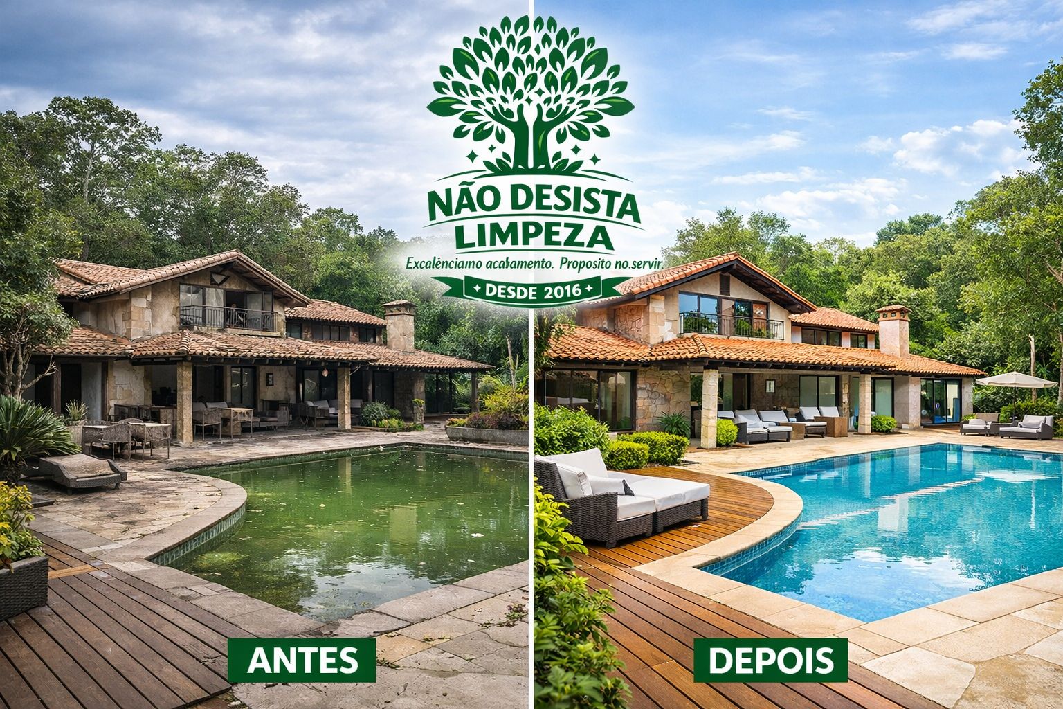 Limpeza pós-obra Aparecida de Goiânia com método, detalhe e apresentação premium