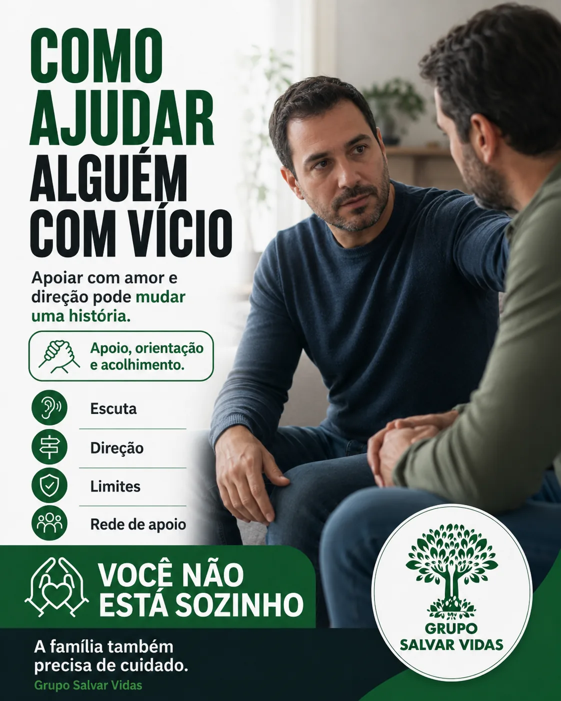 Arte institucional Grupo Salvar Vidas