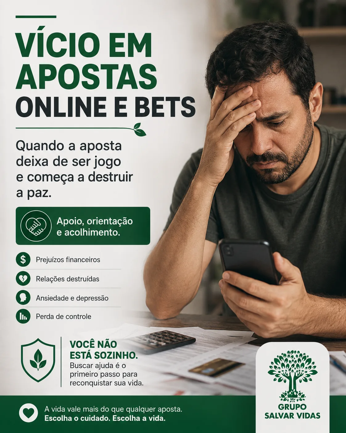 Vício em apostas online e bets