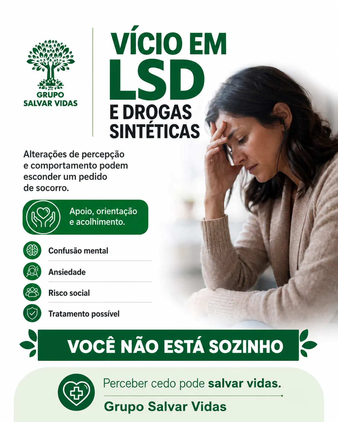 Vício em LSD e drogas sintéticas