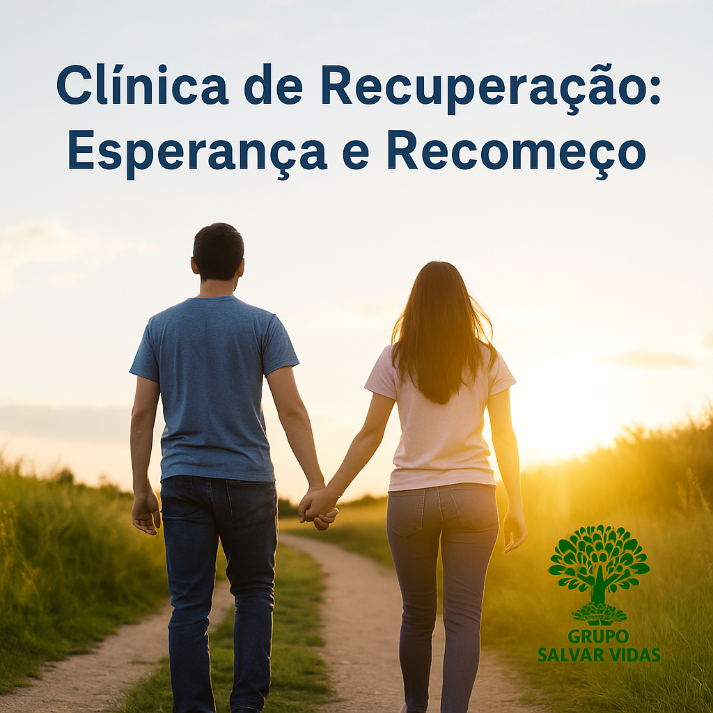 Clínica de recuperação para dependência química e alcoolismo : Esperança e Recomeço | Grupo Salvar Vidas