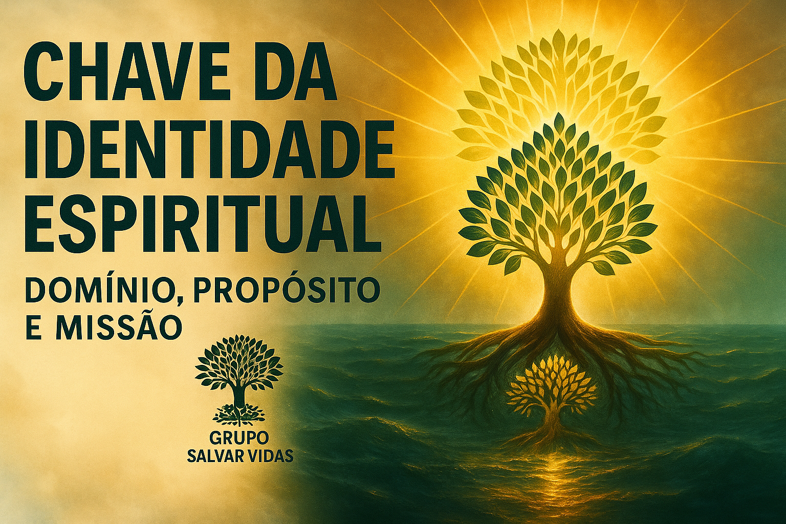 Chave da Identidade Espiritual — Domínio, Propósito e Missão | Grupo Salvar Vidas