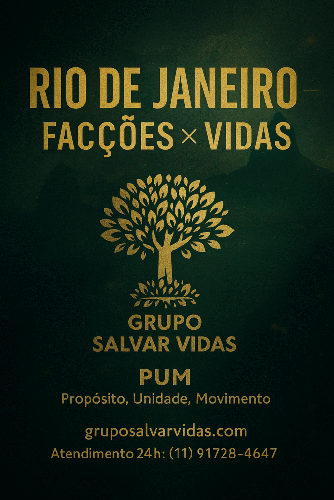 RJ — “Motivações milionárias” x realidade: prevenção, saúde, direitos e renda lícita